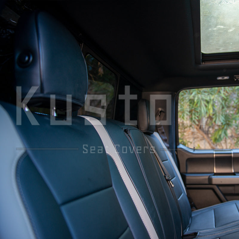 2015-Up Ford F-150 Raptor Custom Leather Seat Covers