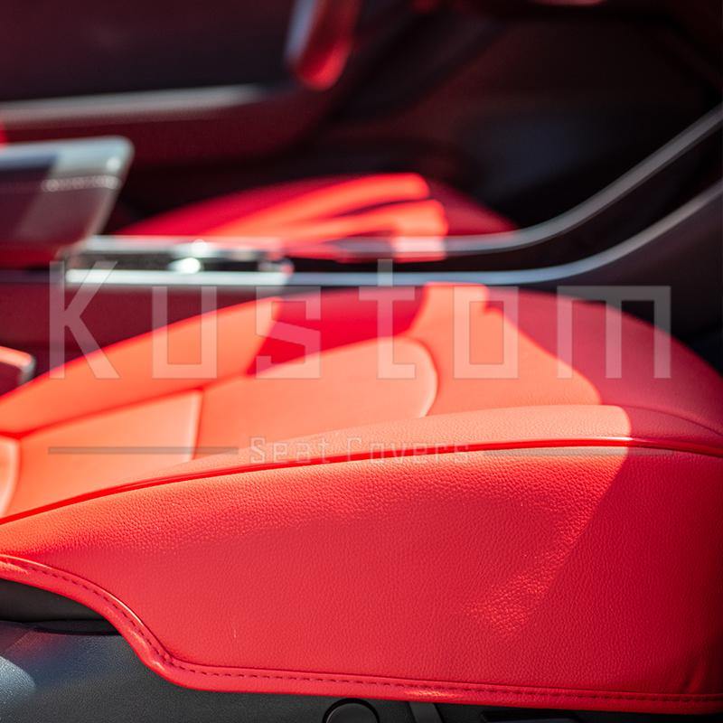 2017-21 Tesla Model 3 Custom Leather Seat Covers