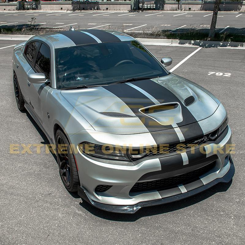 2015-Up Dodge Charger SRT Track Package Front Splitter