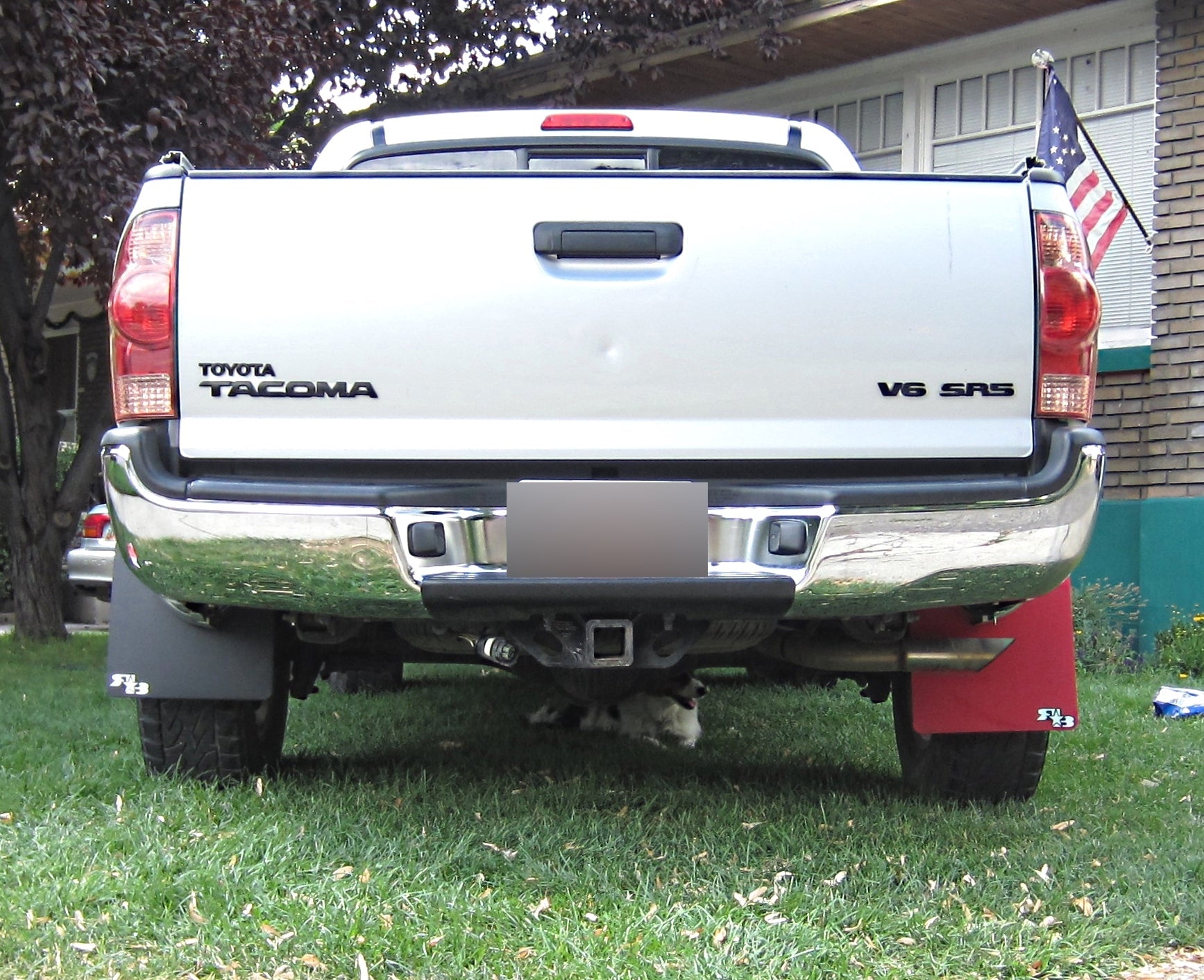 Toyota Tacoma (2nd Gen) 2005-2015 Mud Flaps for Over-Sized Tires