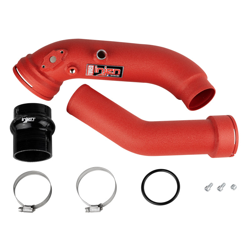 16-20 BMW L6-3.0L/ Turbo/ Twin Turbo/L4-2.0L/ L6-2.5L Wrinkle Red Turbo SES Intercooler Pipes-Intercooler Pipe Kits-Grocery Getter Performance