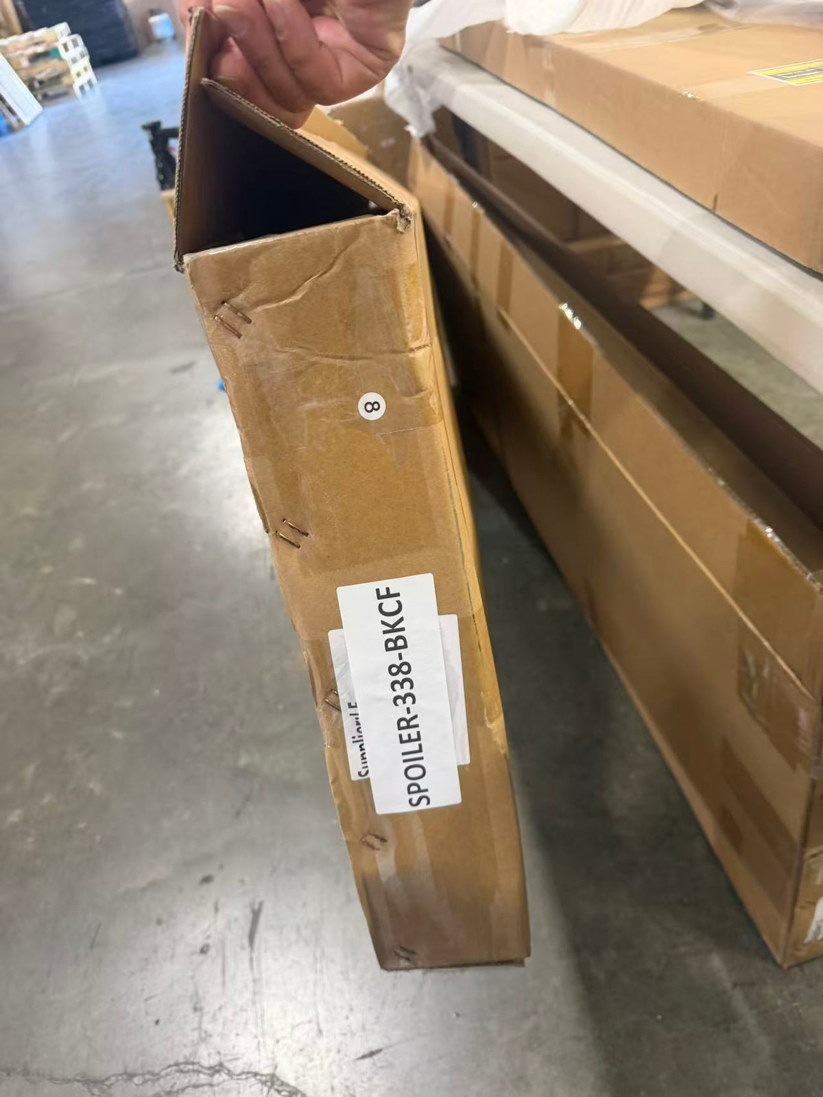 Blemished / Outlet - 2019-24 Camaro Track Package CARBON FIBER Rear Spoiler
