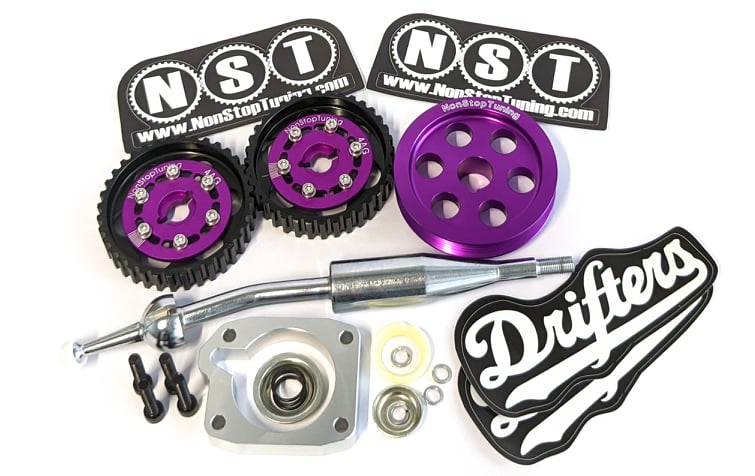 1984 - 1987 Toyota Corolla AE86 Pulley Kit NST04015K
