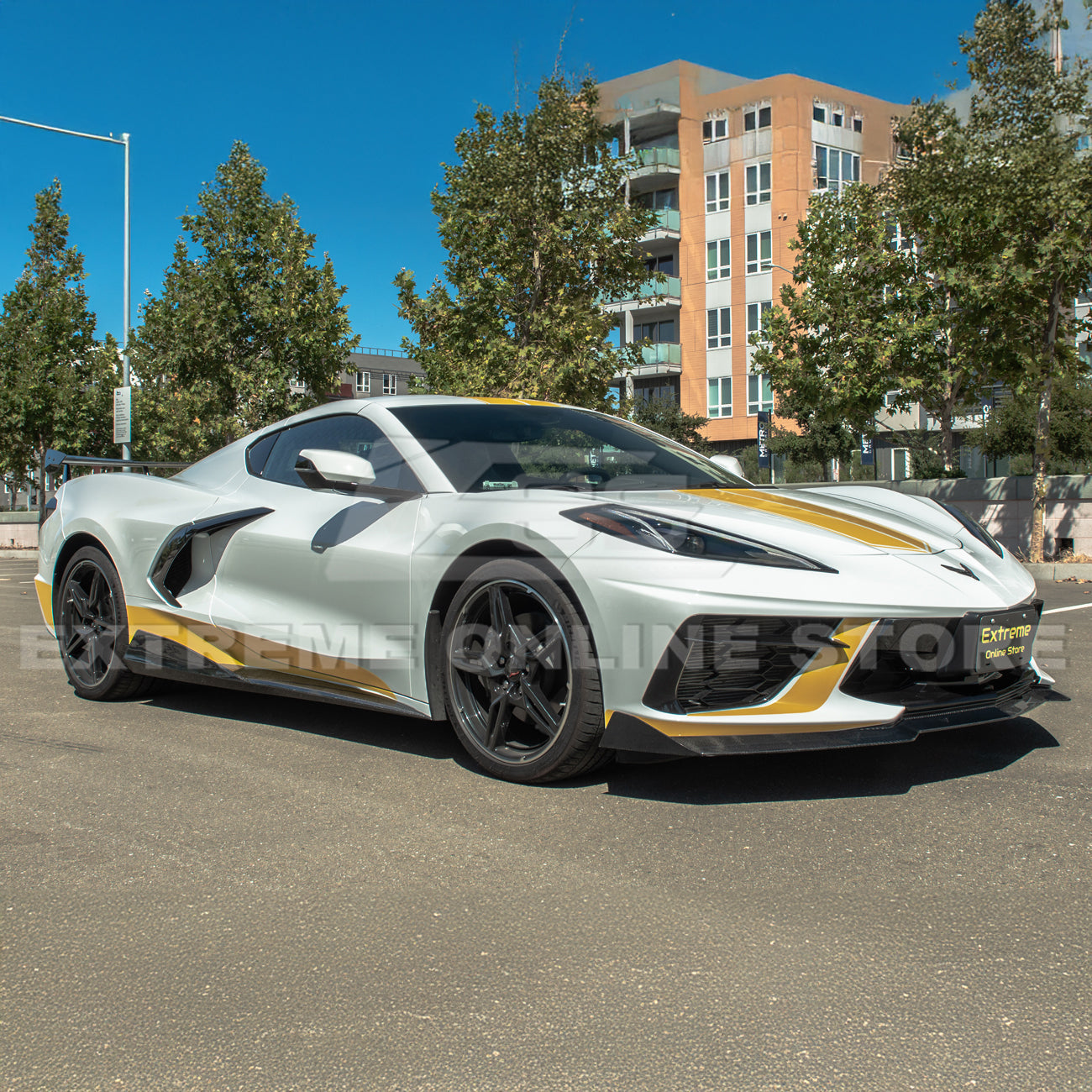 Corvette C8 Stingray Front Splitter & Side Skirts [5VM Package]