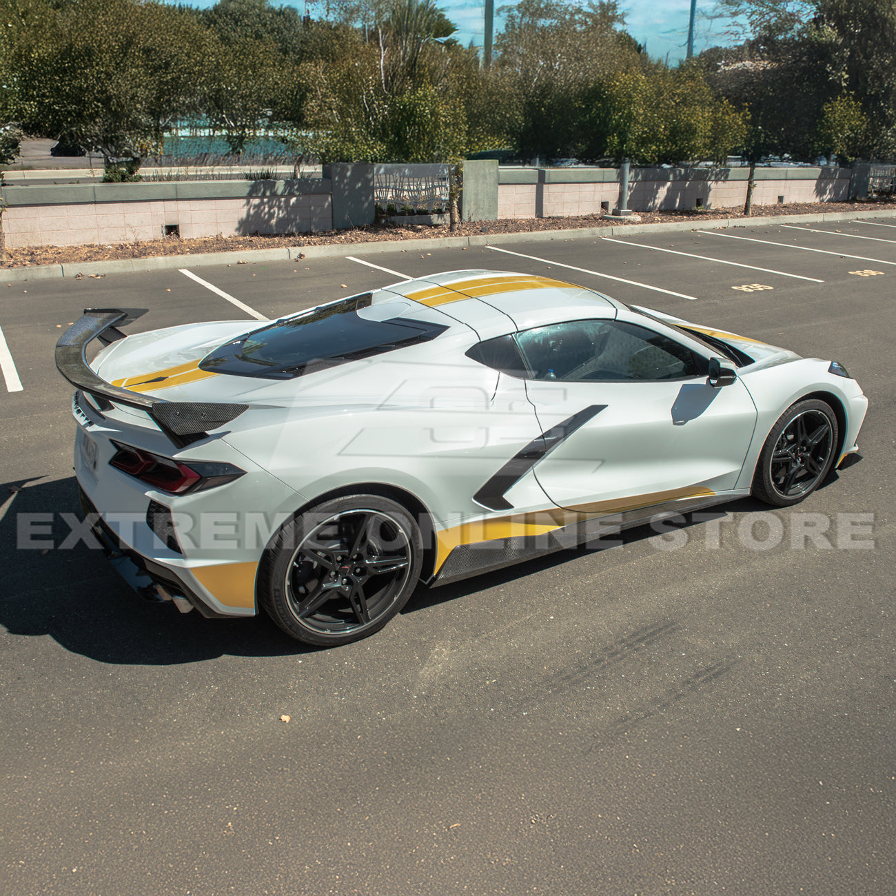 Corvette C8 Stingray Front Splitter & Side Skirts [5VM Package]