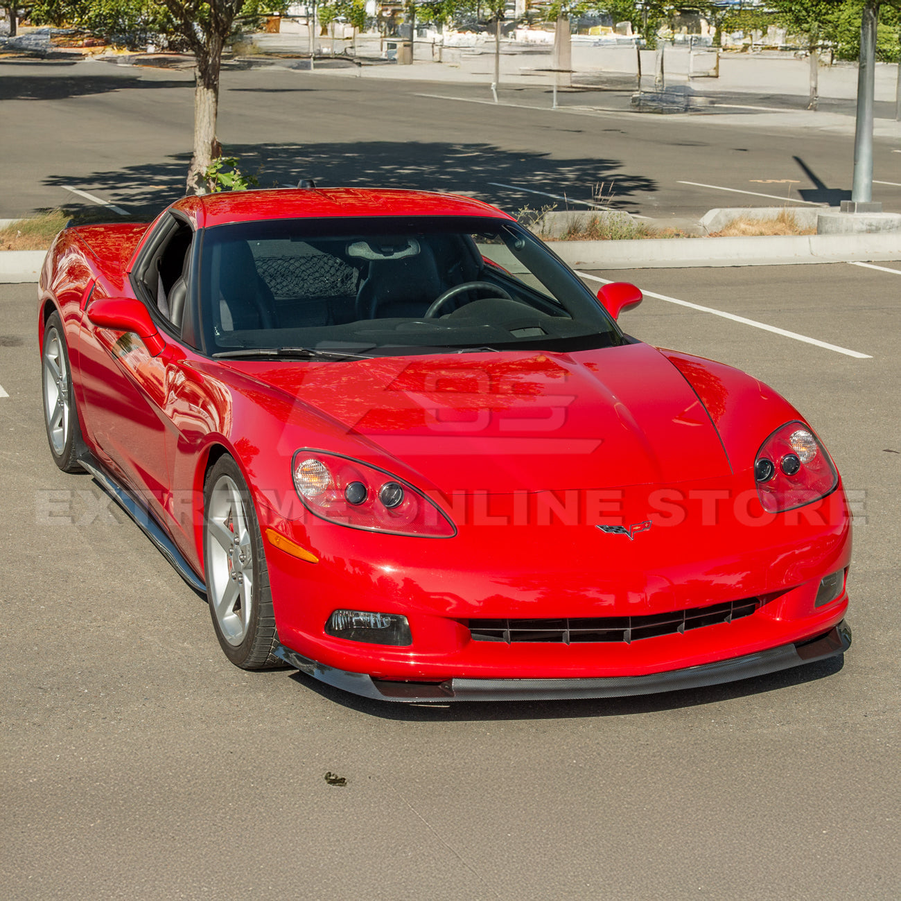 Corvette C6 Base Model ZR1 Conversion Front Splitter Lip