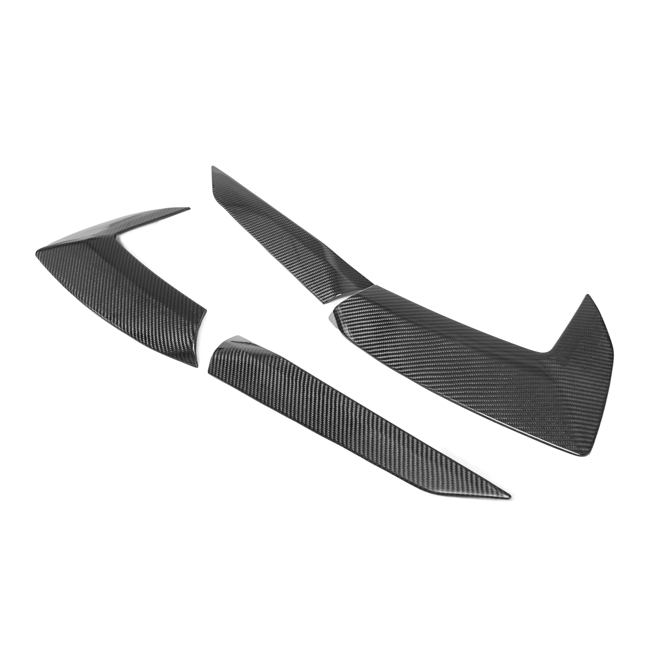 Corvette C8 Stingray DRY CARBON FIBER Door Garnish