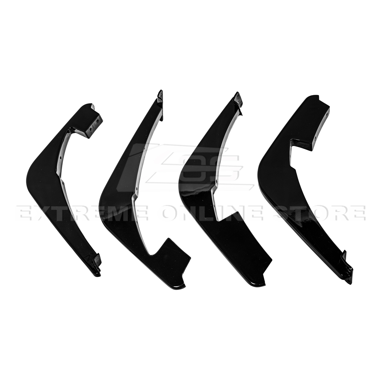 Corvette C8 Stingray DRY CARBON FIBEr Add-On Rear Diffuser Fin