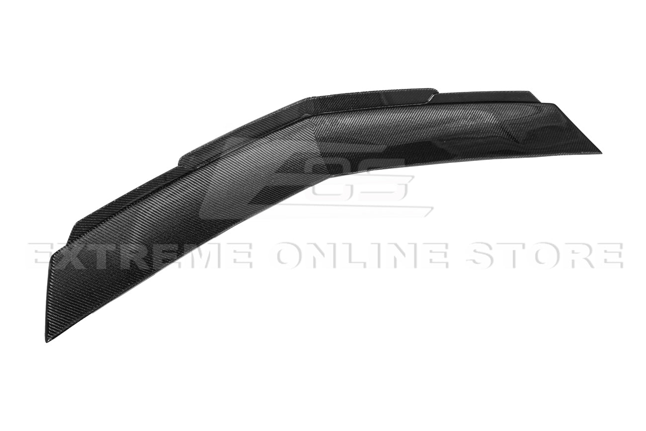 Blemished / Outlet - 2009-15 Cadillac CTS-V Sedan Full Carbon Fiber Wickerbill Rear Trunk Spoiler