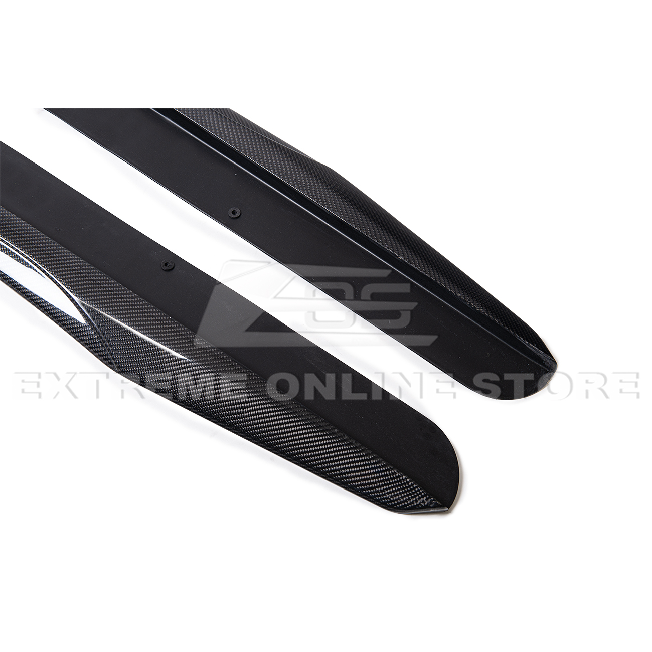 2003-08 Cadillac CTS-V | CARBON FIBER Package Front Lip Splitter & Side Skirts