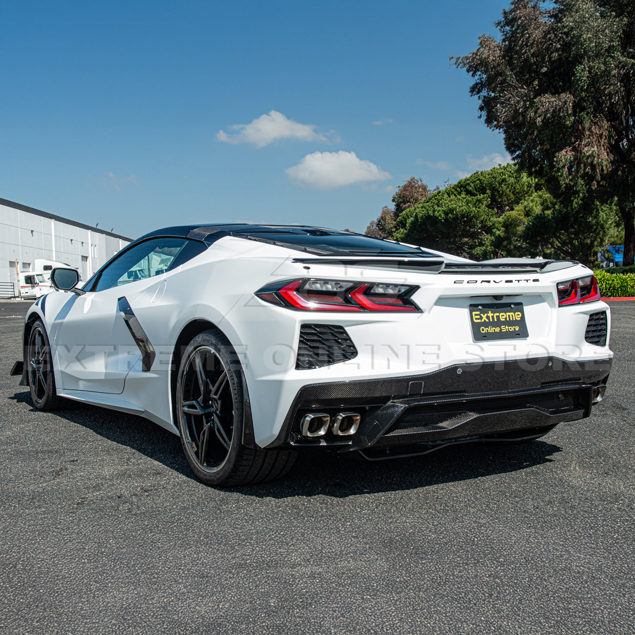 Low Profile Package Corvette C8 Stingray Rear Spoiler