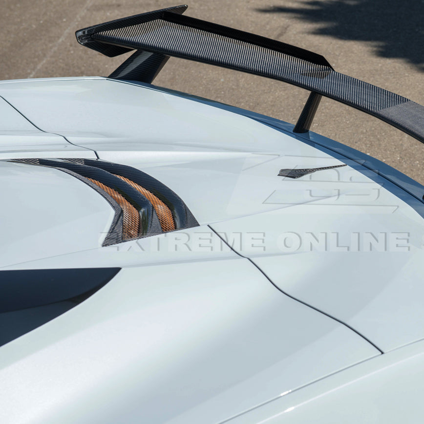 Corvette C8 Stingray Rear Spoiler [5VM  Wickerbill Package]
