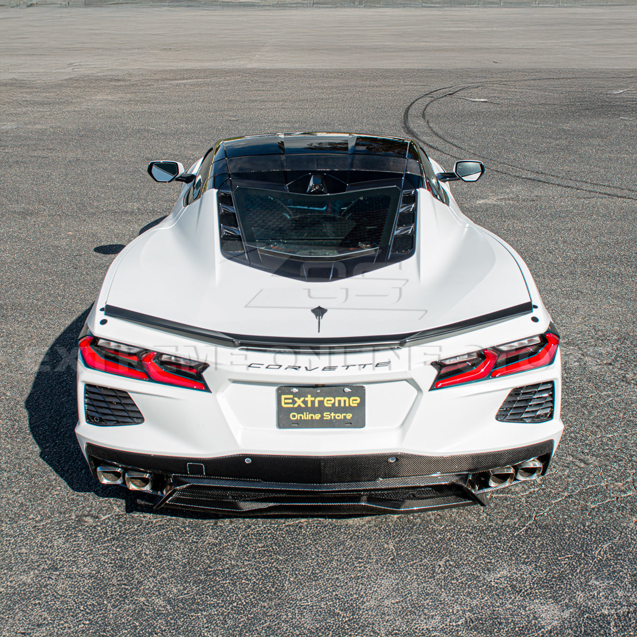 Low Profile Package Corvette C8 Stingray Rear Spoiler