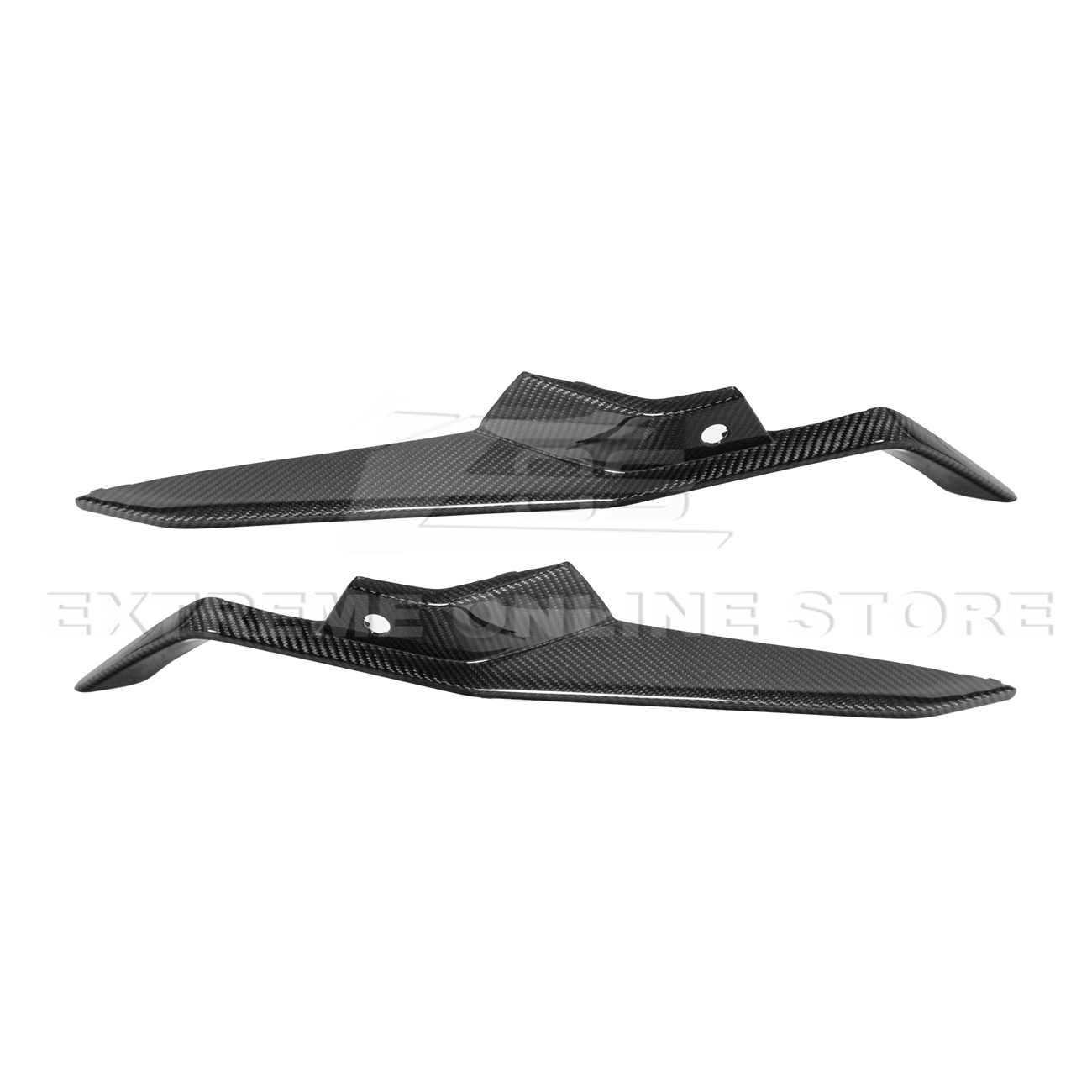 Chevrolet Corvette C8 Z06 DRY CARBON FIBER Front Grille Insert