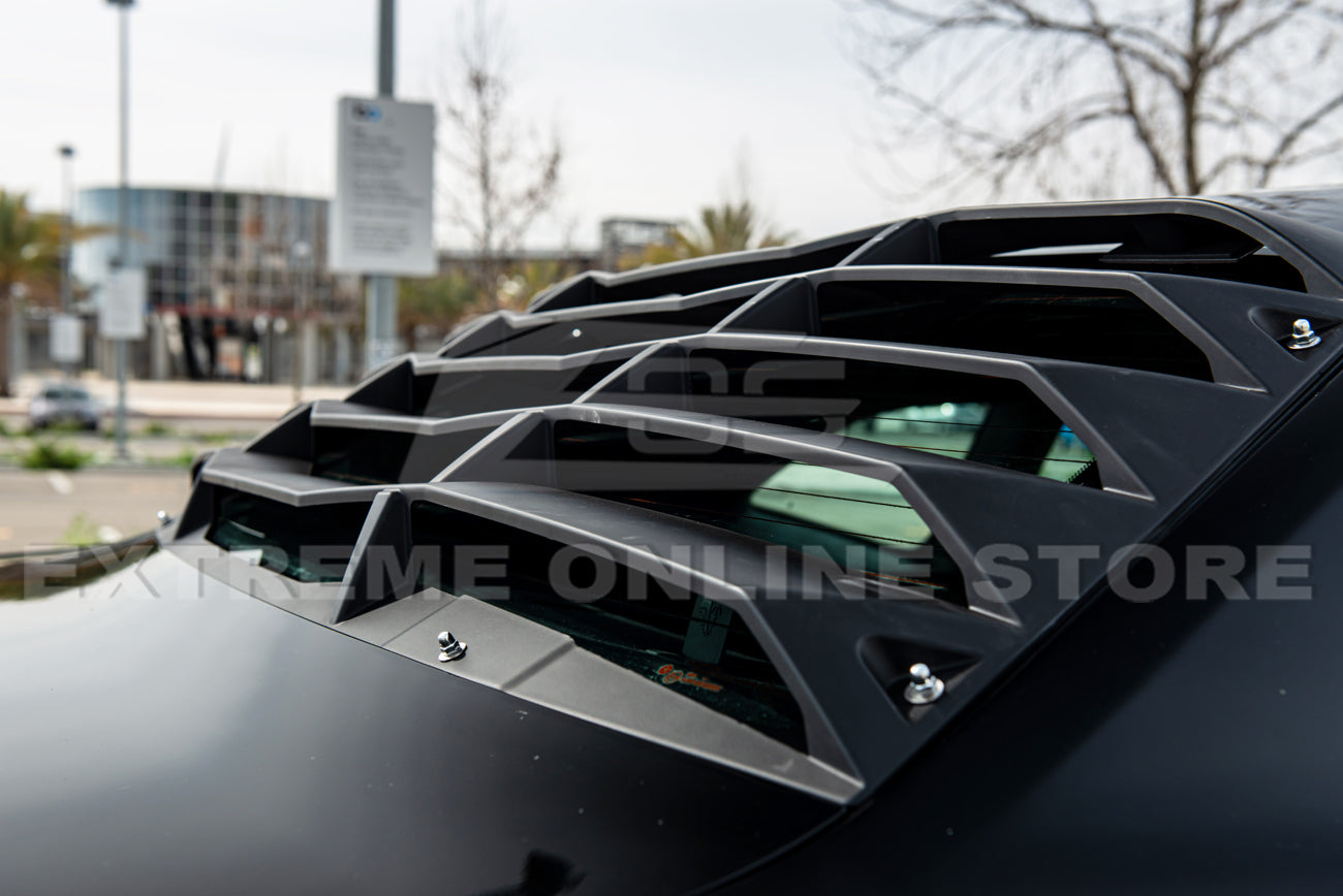 2008+ Dodge Challenger Rear Window Louver Sun Shade Cover