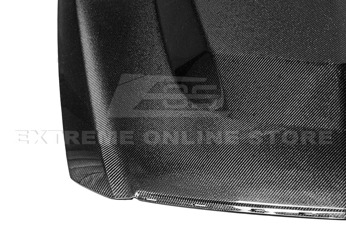 Blemished / Outlet - 2009-15 Cadillac CTS-V CARBON FIBER Front Bumper Hood
