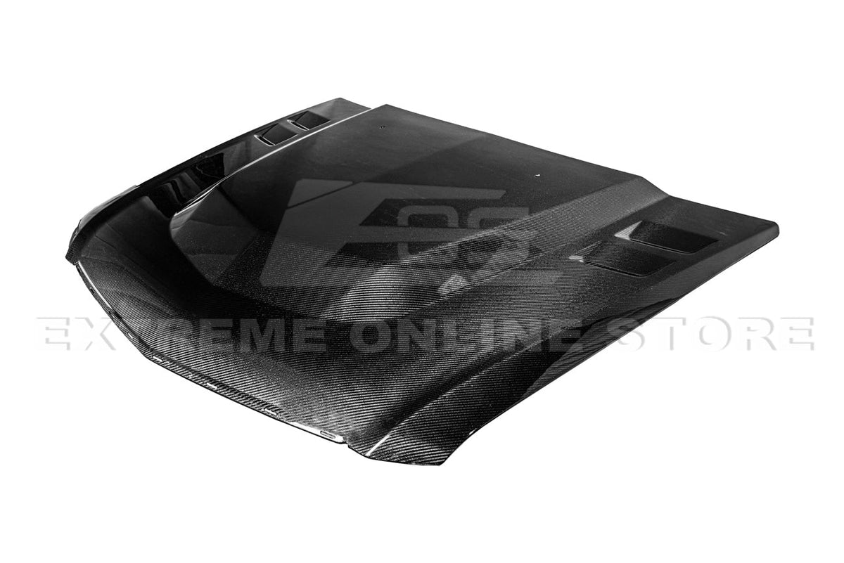 Blemished / Outlet - 2009-15 Cadillac CTS-V CARBON FIBER Front Bumper Hood