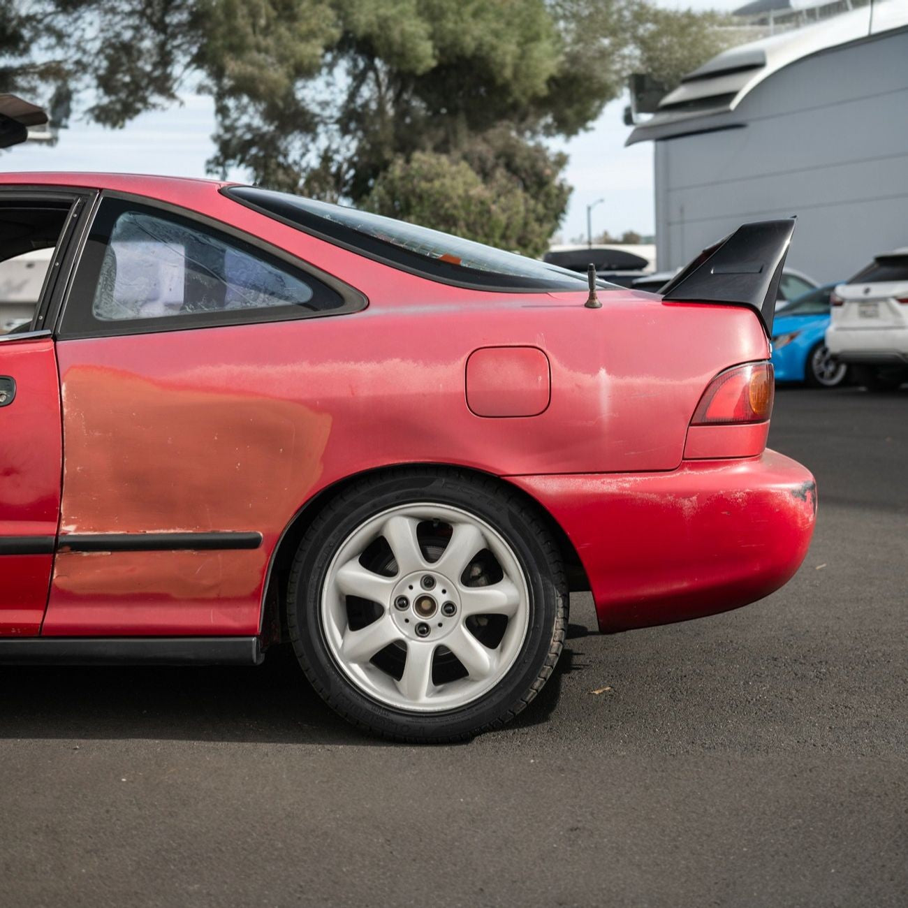 1994-2001 Acura Integra Mugen Gen.1 Style Rear Trunk Lid High Wing Spoiler