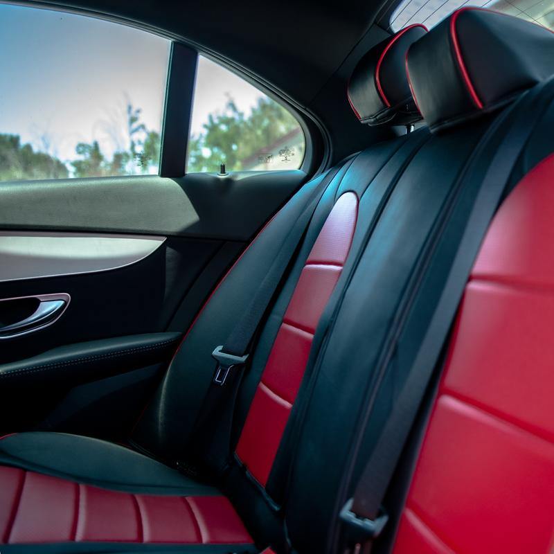 2015-Up Mercedes-Benz W205 C-Class Two-tone Custom Seat Covers