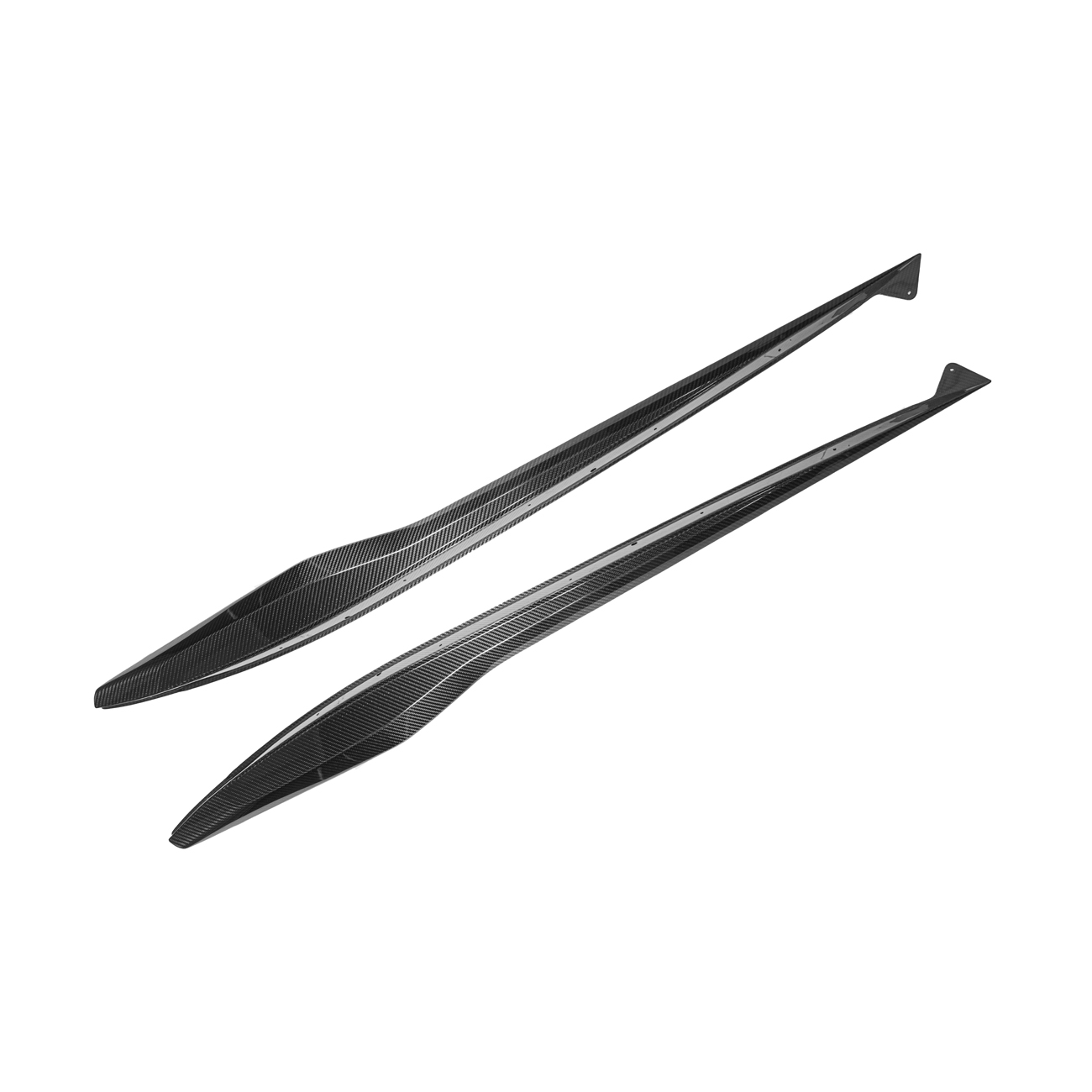 Chevrolet Corvette C8 Z06 / E-Ray DRY CARBON FIBER Side Skirts