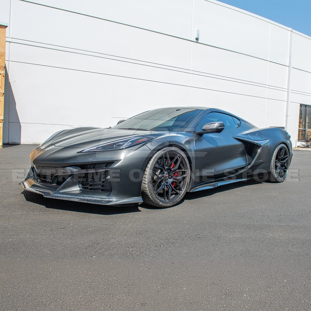 Corvette C8 Z06 DRY CARBON FIBER Replacement Side Door Garnish