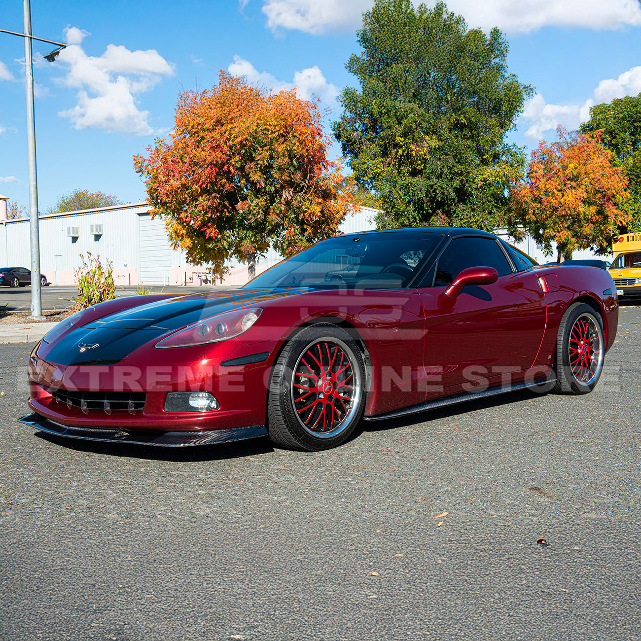 Corvette C6 Base Extended Front Splitter Lip | ZR1 Conversion Package