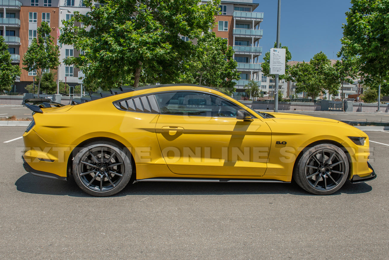 2015-23 Ford Mustang Rear Side Window Louver