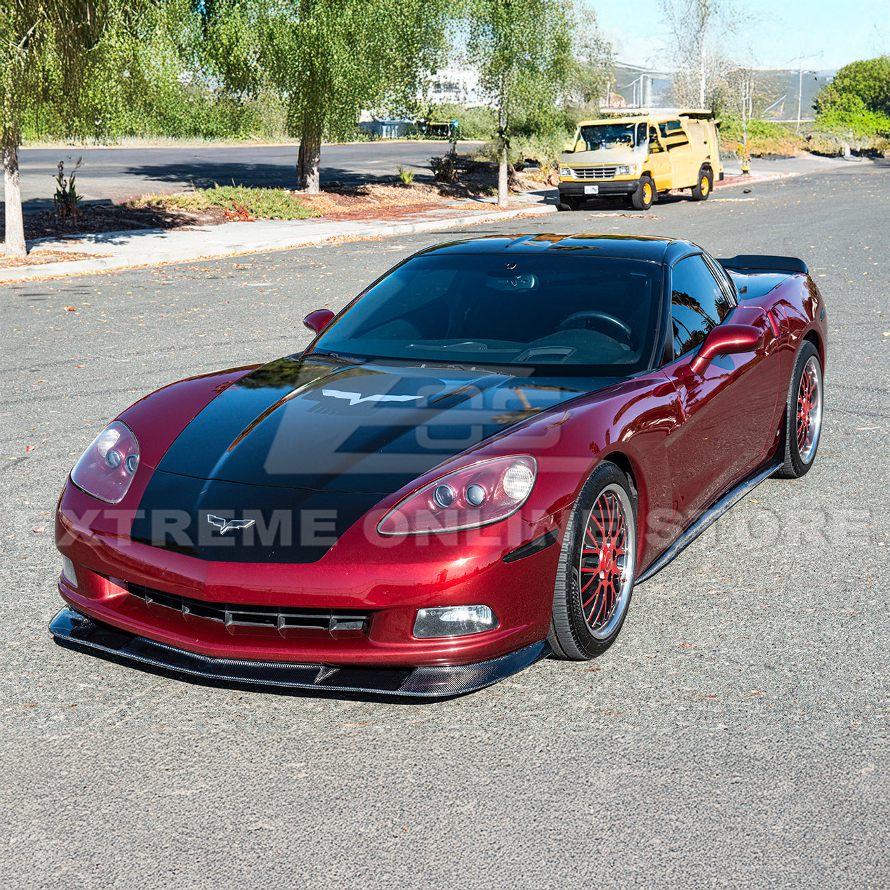 Corvette C6 Base Extended Front Splitter Lip | ZR1 Conversion Package