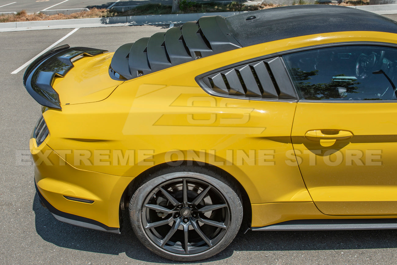 2015-23 Ford Mustang Rear Side Window Louver