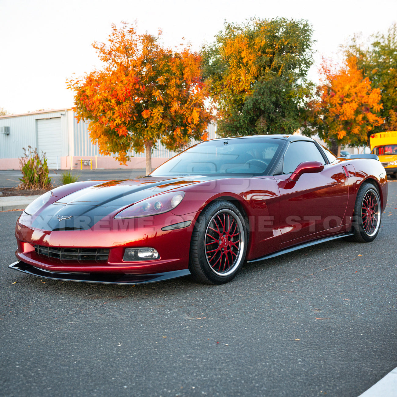 Corvette C6 Base Extended Front Splitter Lip | ZR1 Conversion Package
