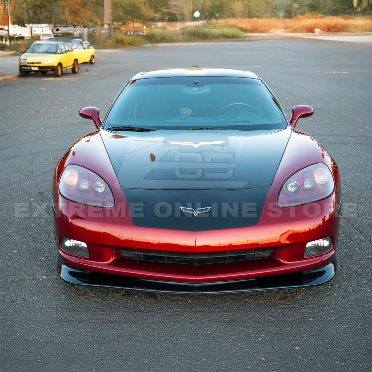 Corvette C6 Base Extended Front Splitter Lip | ZR1 Conversion Package