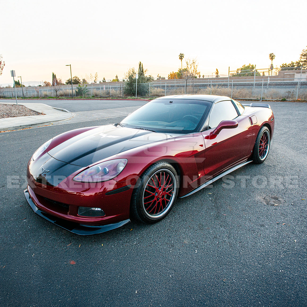 Corvette C6 Base Model Aerodynamic Body Kit | ZR1 Extended Package