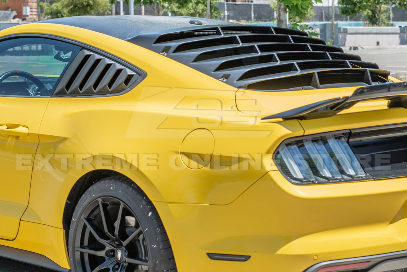 2015-23 Ford Mustang Rear Side Window Louver