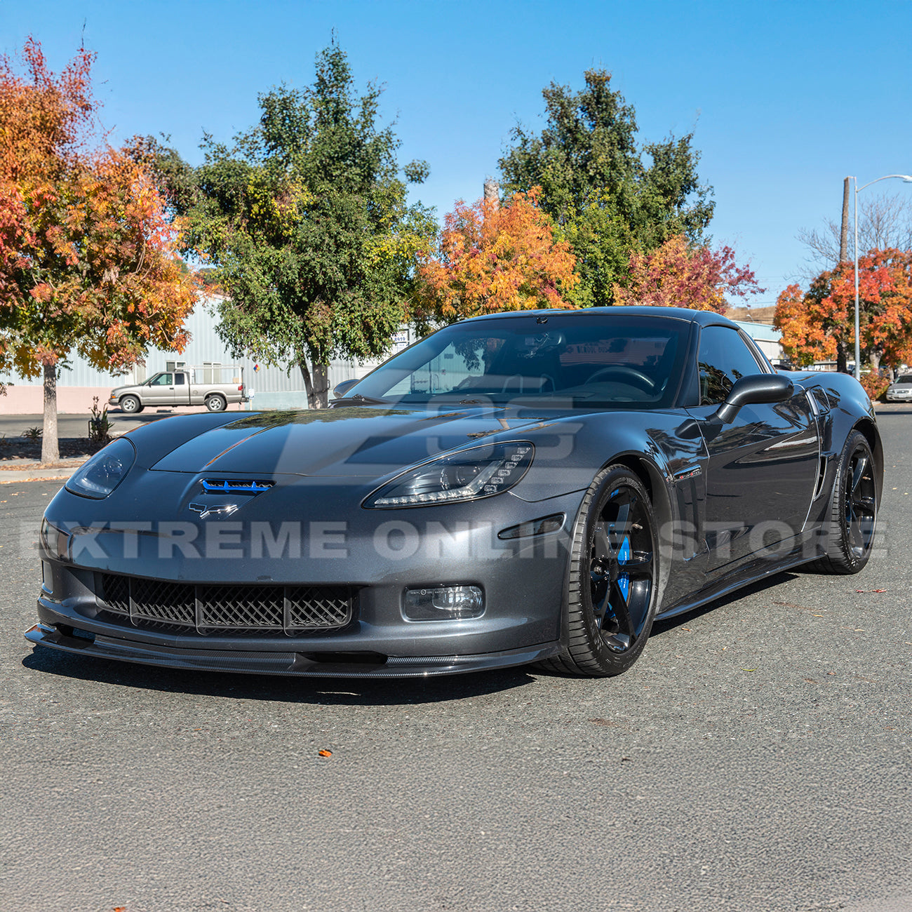 Corvette C6 Grand Sport / Z06 Front Splitter Lip & Side Skirts Rocker Panels