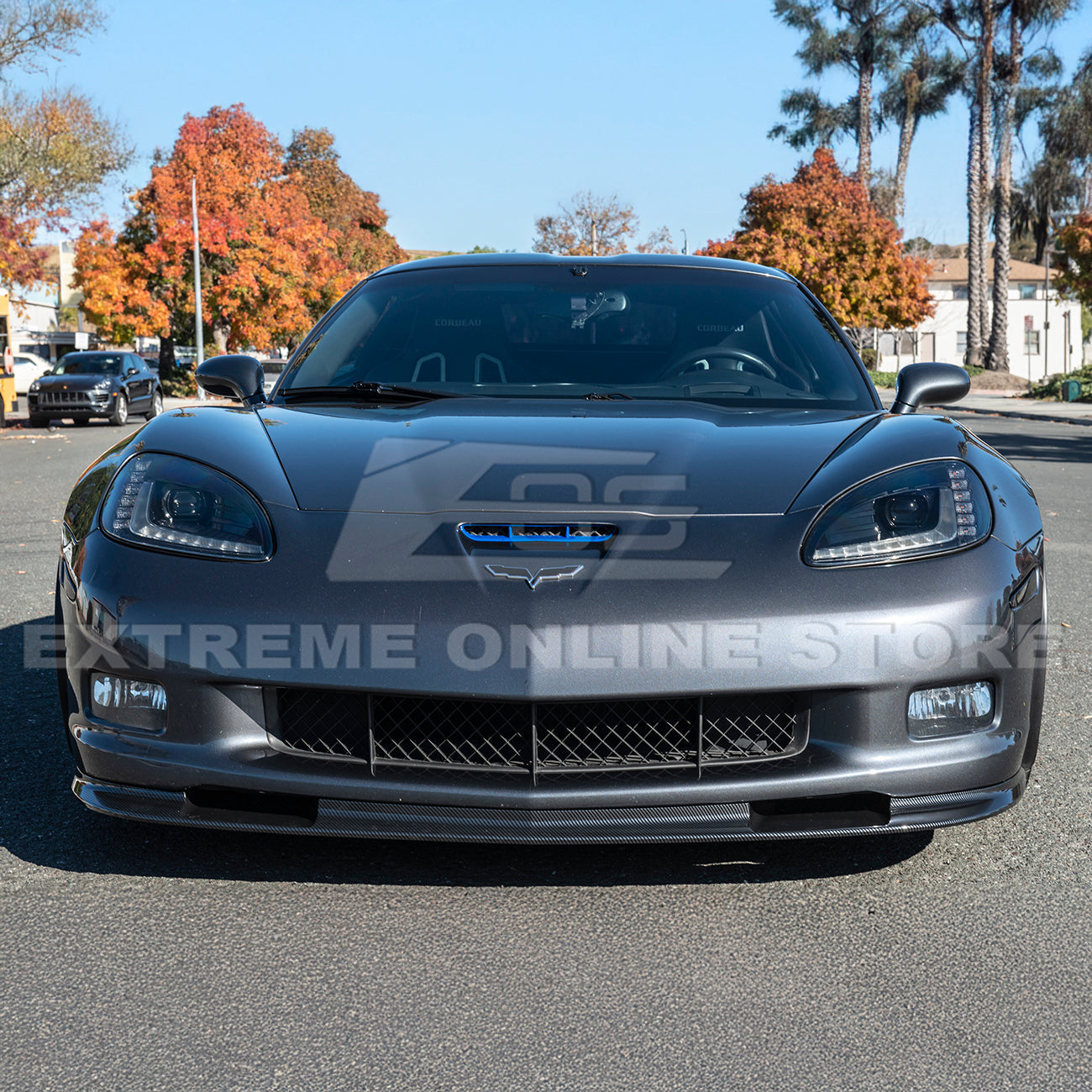 Corvette C6 Grand Sport / Z06 Front Splitter Lip & Side Skirts Rocker Panels