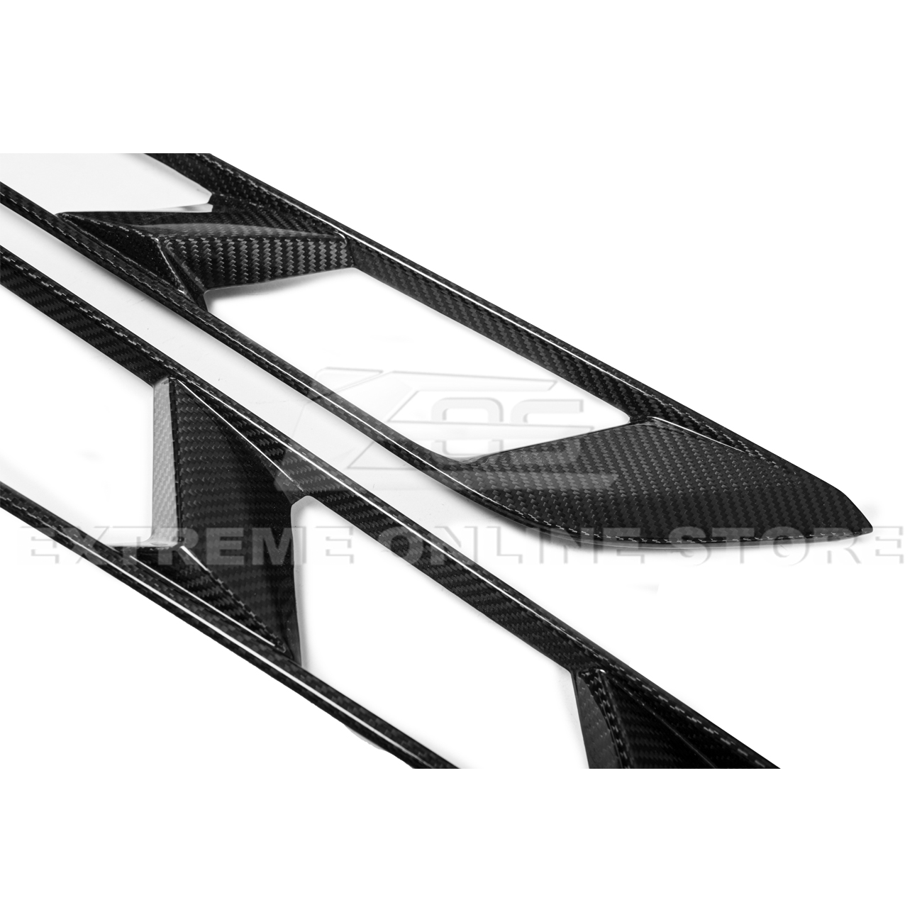 Corvette C8 Coupe DRY CARBON FIBER Rear Hatch Vent
