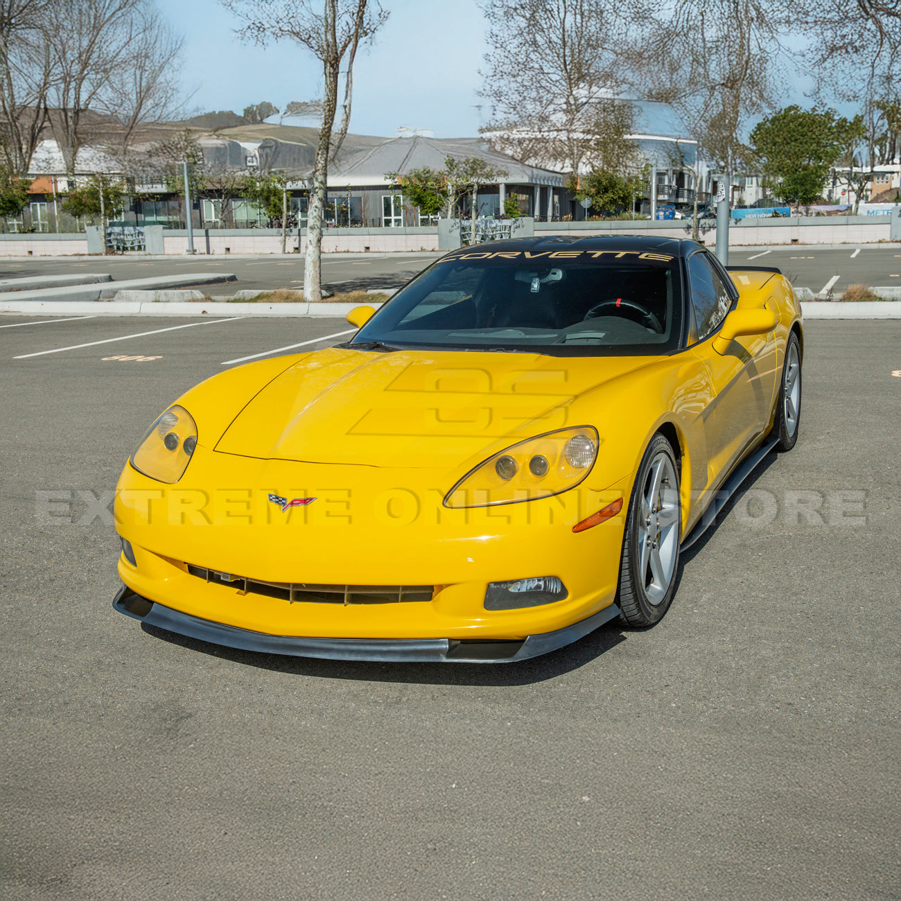 Corvette C6 Base Model ZR1 Conversion Front Splitter Lip