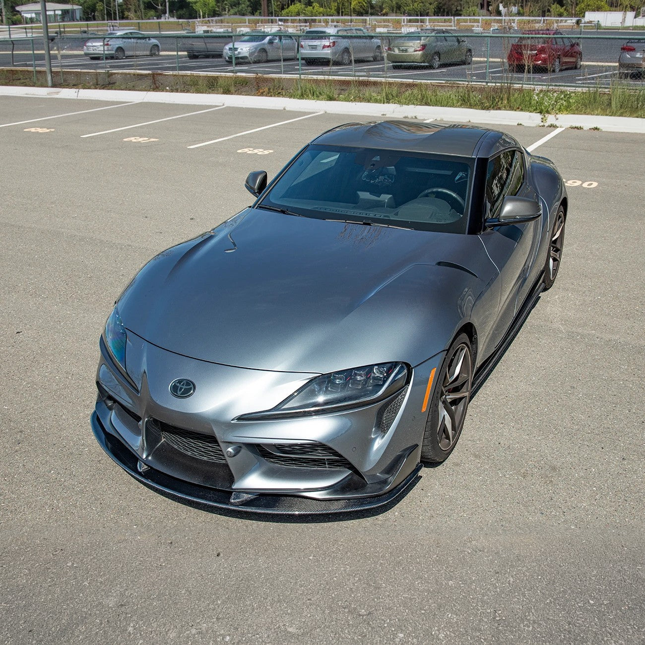 2020-Up Toyota Supra A90 Front Splitter & Side Skirts