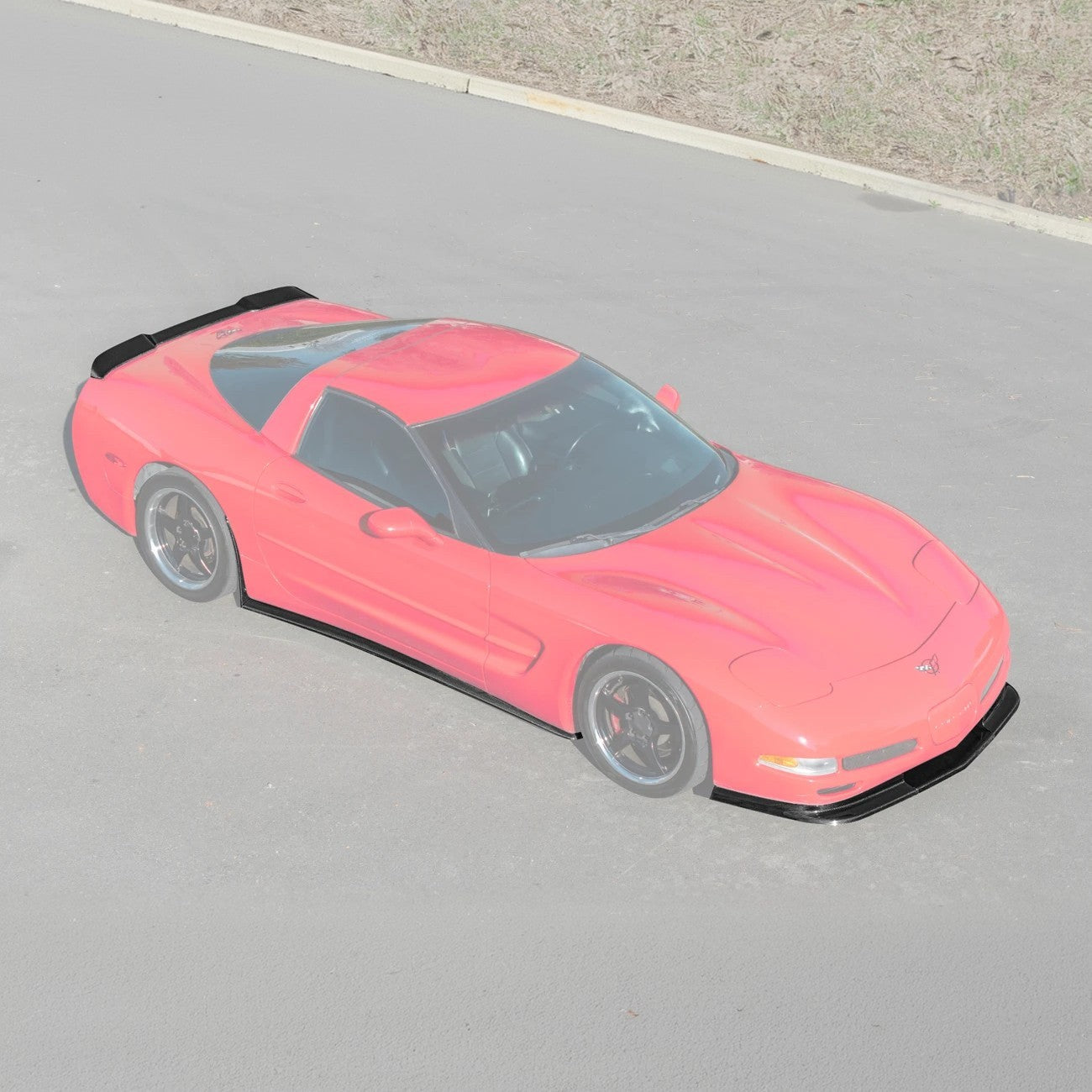 1997-04 Corvette C5 ZR1 Front Vented Lip Side Skirts Rear Spoiler