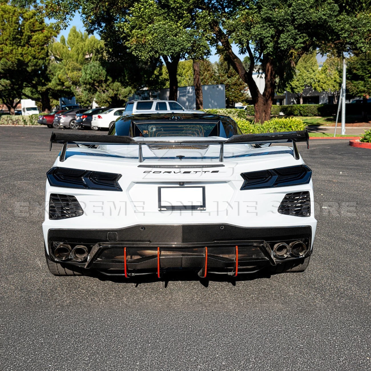 Corvette C8 Tinted Rear Light Cover
