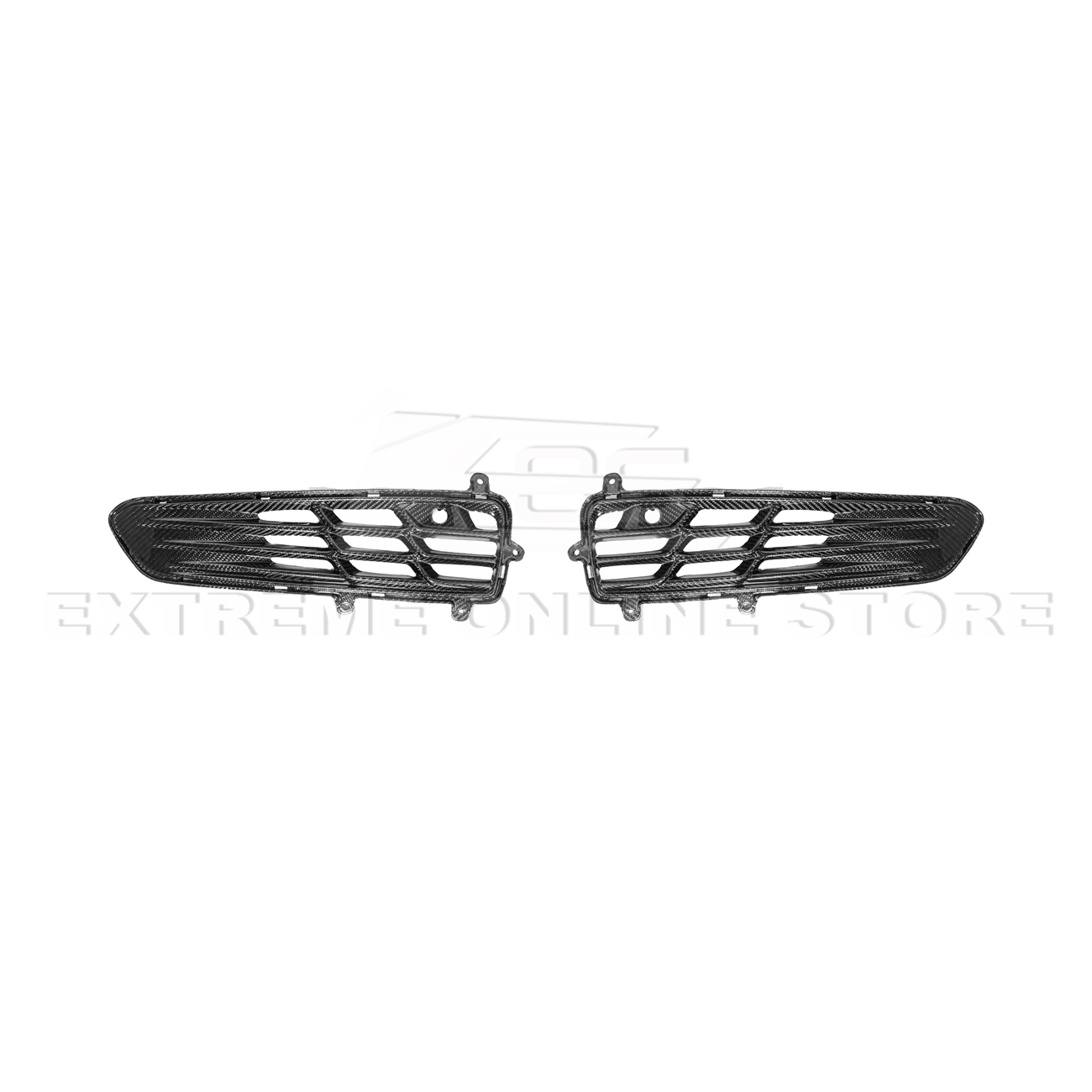 Chevrolet Corvette C8 Z06 DRY CARBON FIBER Rear Bumper Vent