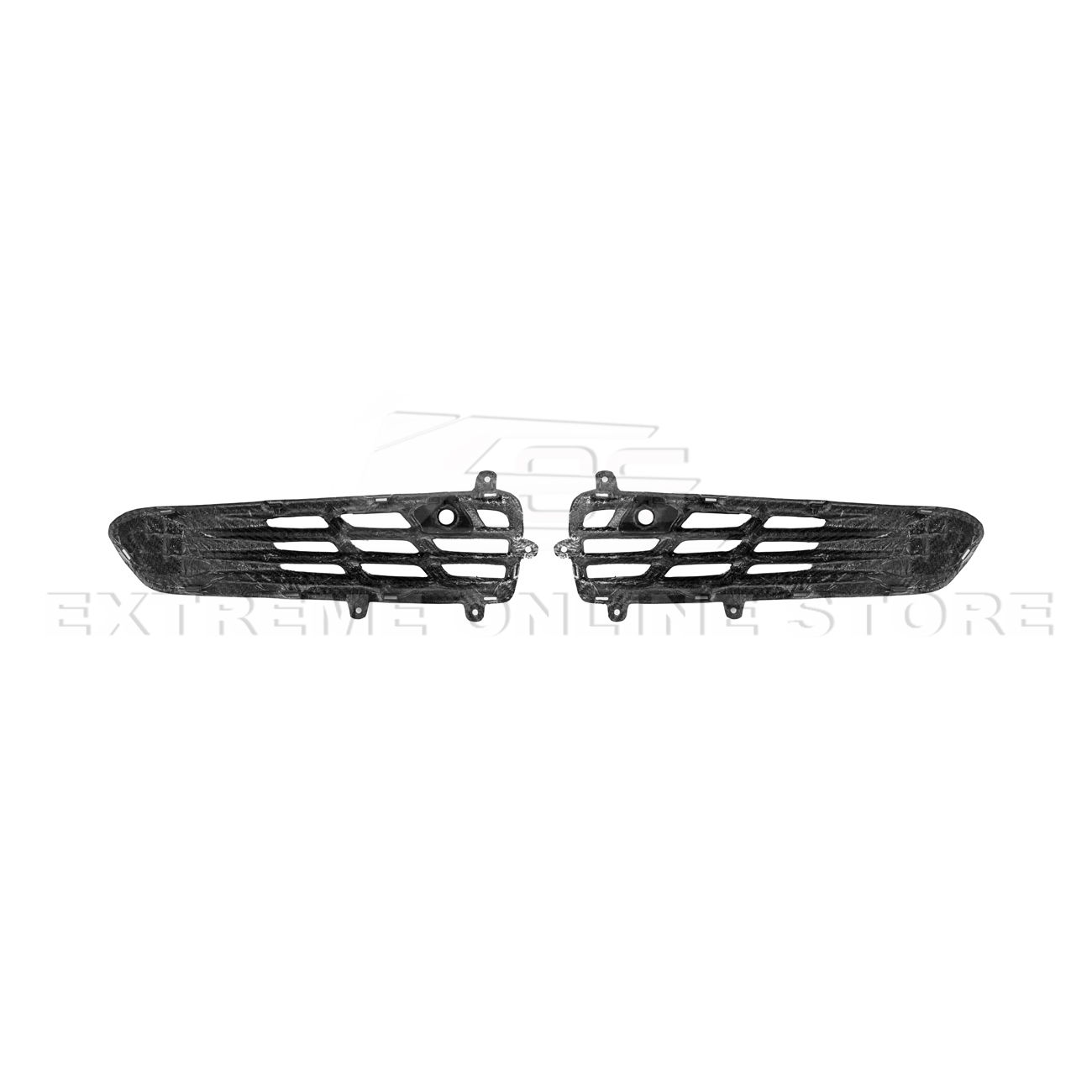 Chevrolet Corvette C8 Z06 DRY CARBON FIBER Rear Bumper Vent