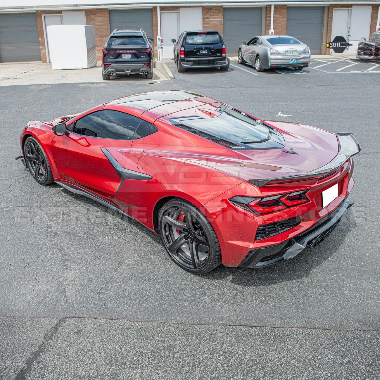 Chevrolet Corvette C8 Z06 DRY CARBON FIBER Side Door Garnish