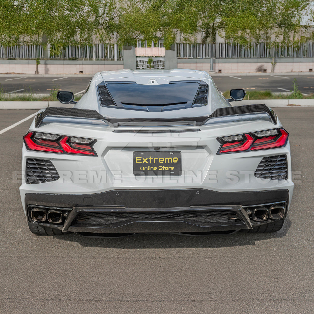 Z51 Package Corvette C8 Stingray Rear Add-On Wicker Extension