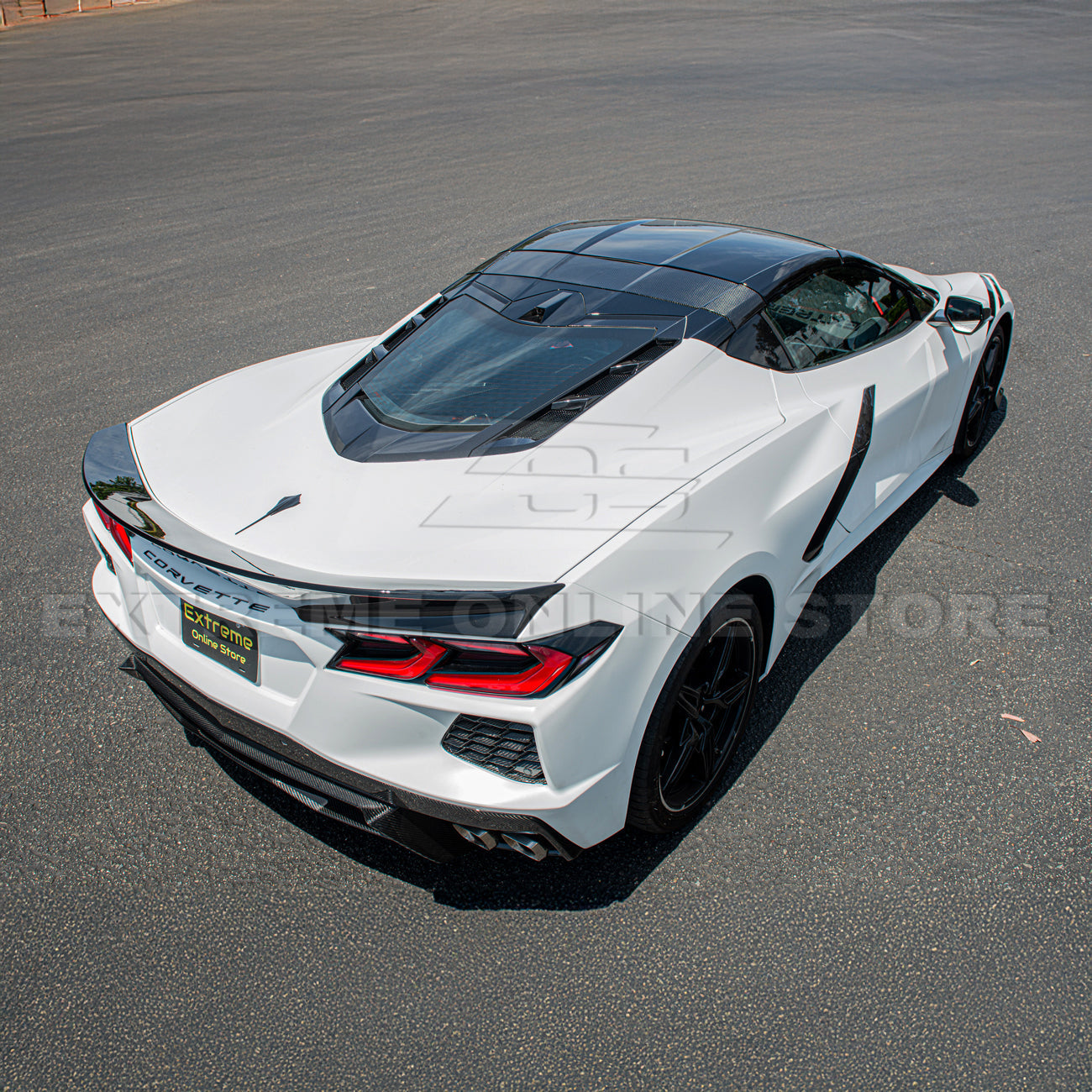 Ducktail Corvette C8 Stingray Rear Spoiler