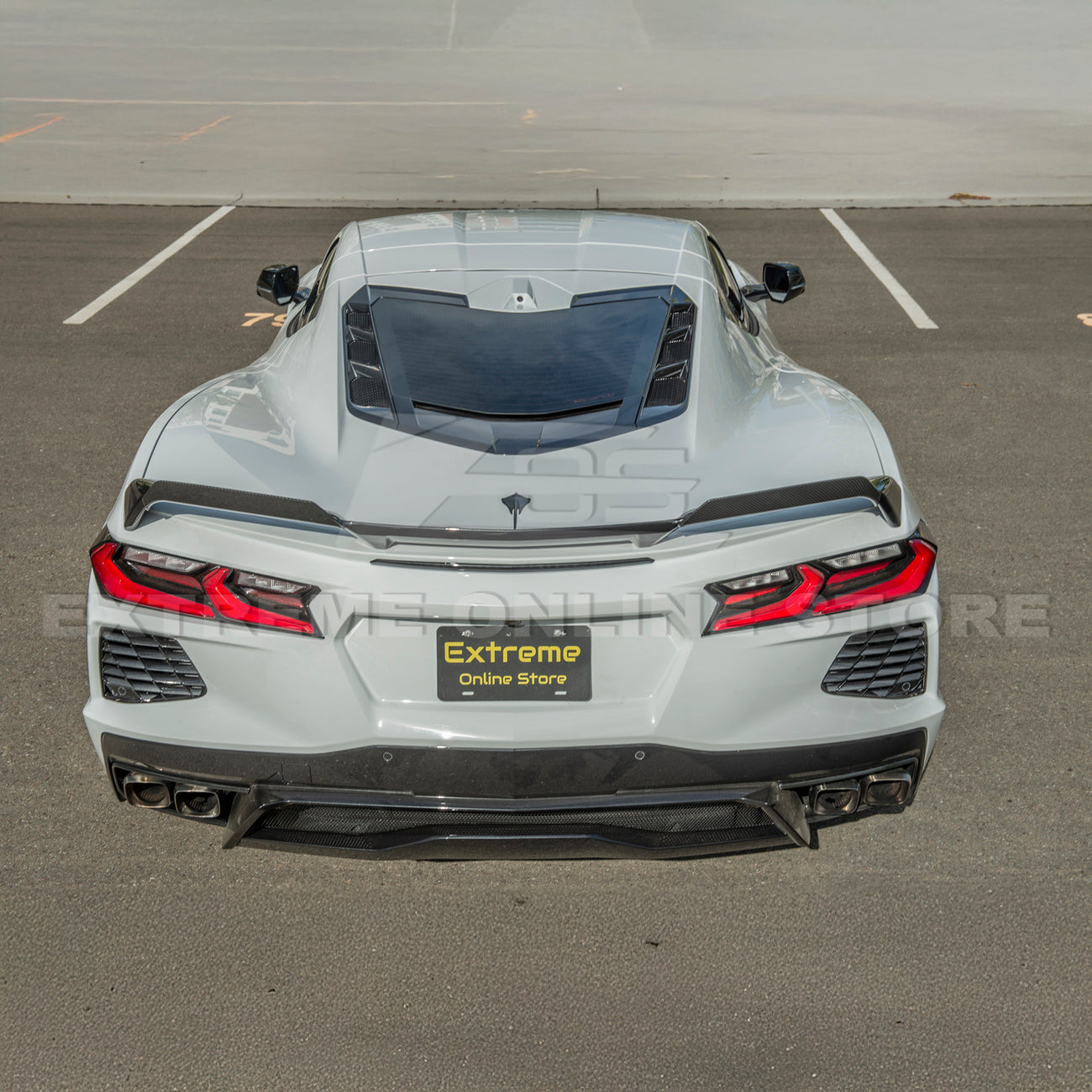 Z51 Package Corvette C8 Stingray Rear Add-On Wicker Extension