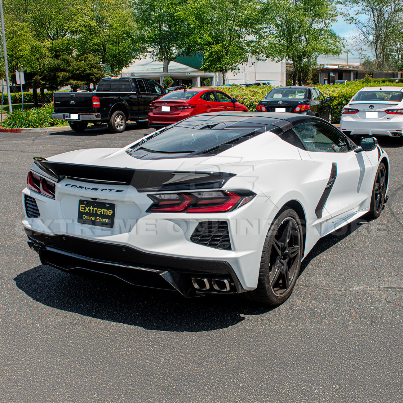 Ducktail Corvette C8 Stingray Rear Spoiler