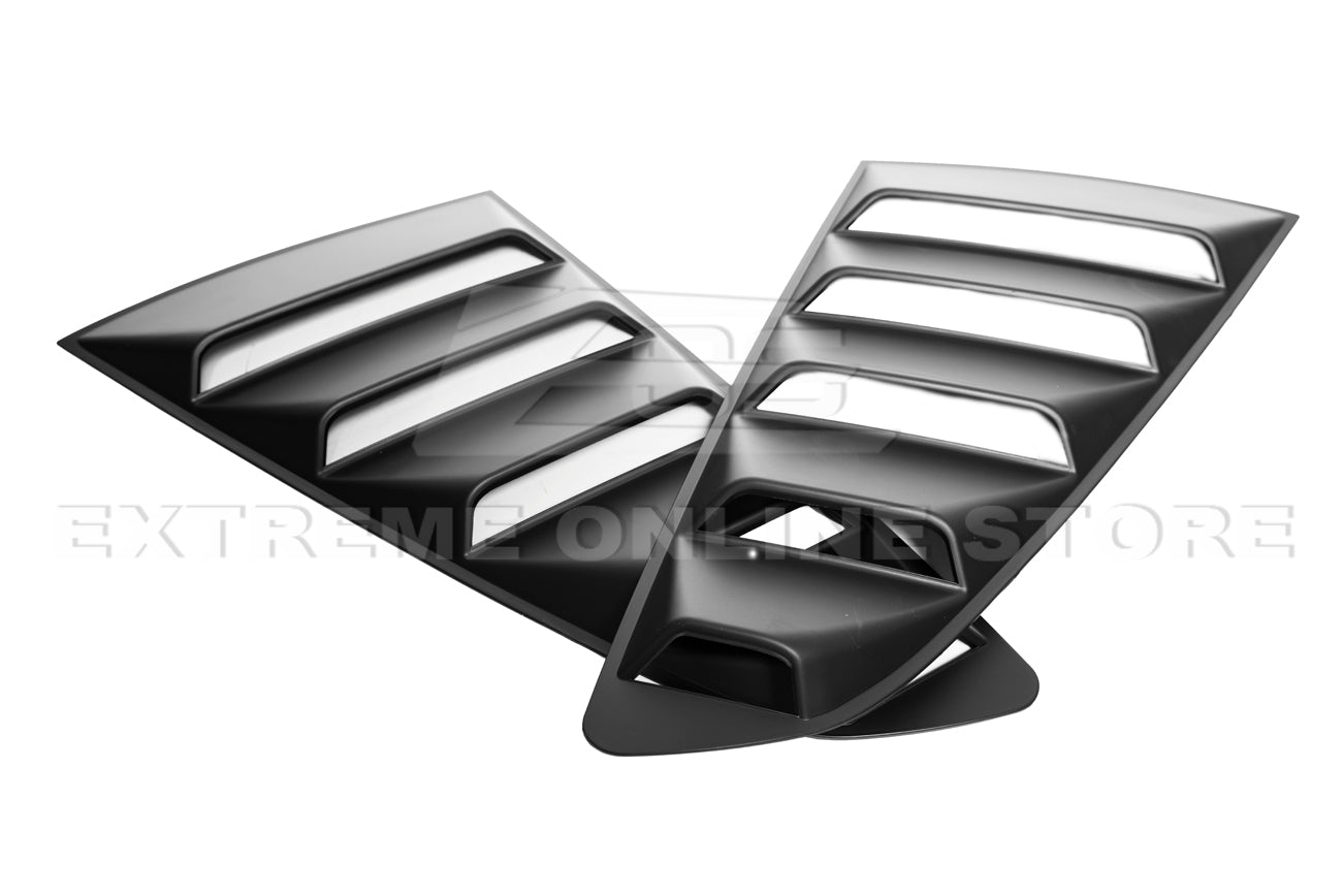 2015-23 Ford Mustang Rear Side Window Louver