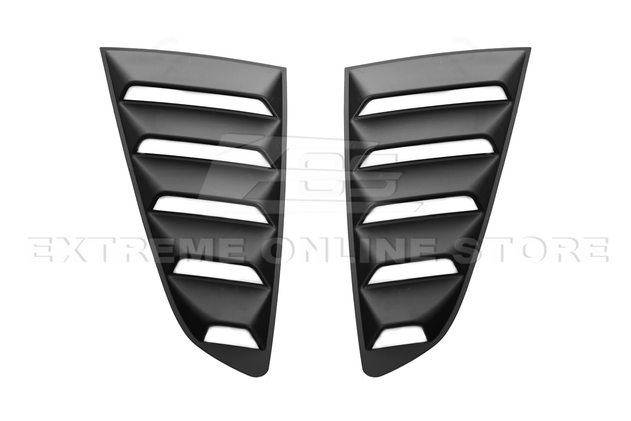 2015-23 Ford Mustang Rear Side Window Louver
