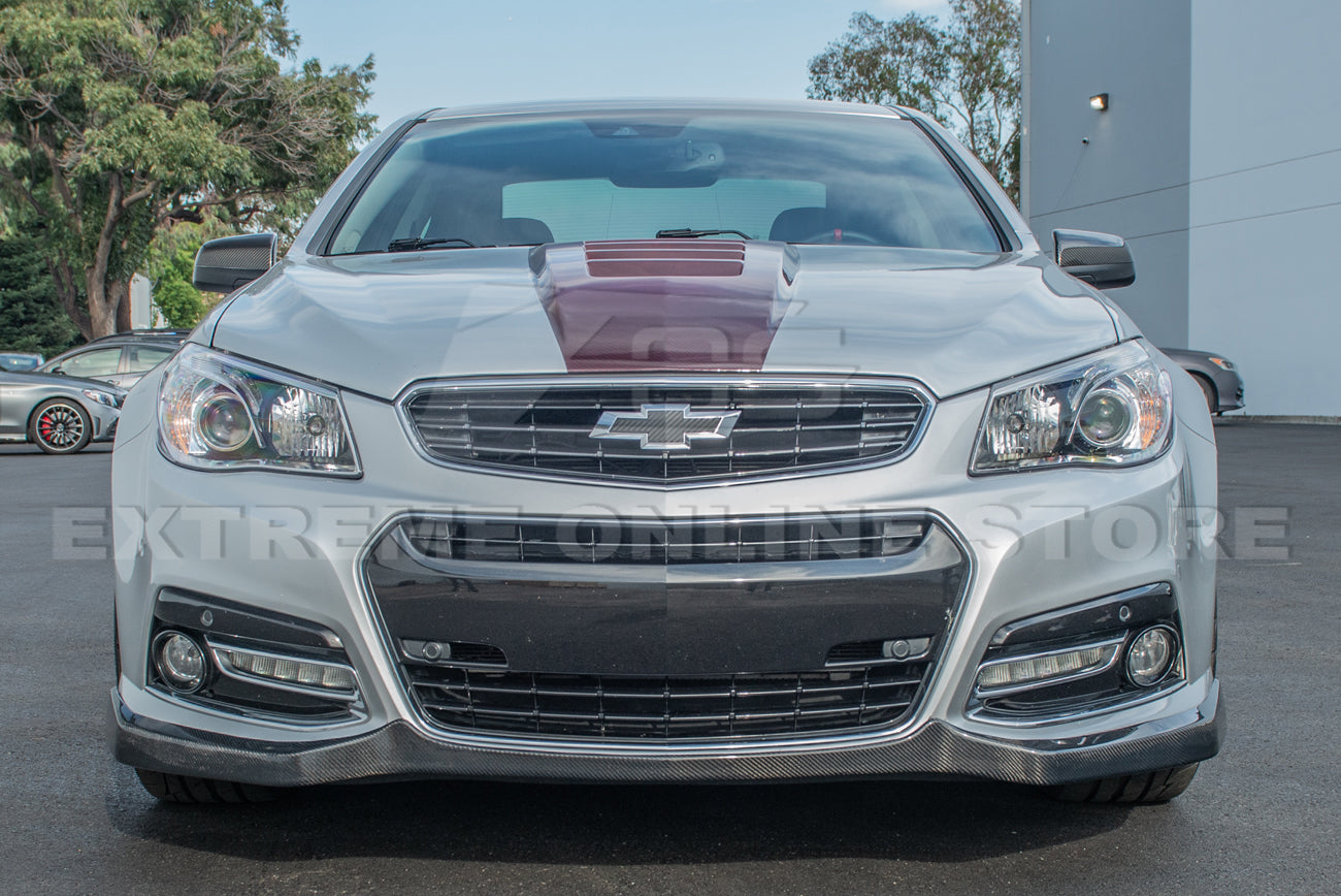 2013-15 Chevrolet SS Carbon Fiber Front Bumper Lip Splitter